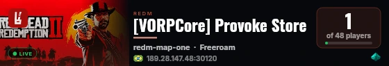 [VORPCore] Provoke Store live status badge