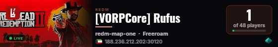 [VORPCore] Rufus live status badge