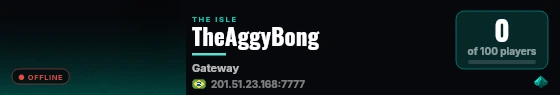 TheAggyBong live status badge
