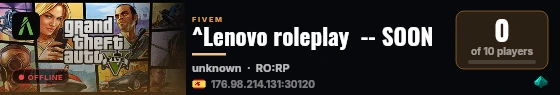 ^Lenovo roleplay  -- SOON live status badge