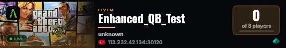 Enhanced_QB_Test live status badge