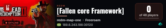 [Fallen core Framework] live status badge
