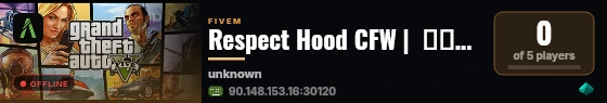 Respect Hood CFW |  حواري ريسبكت  live status badge
