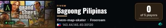 Bagoong Pilipinas live status badge