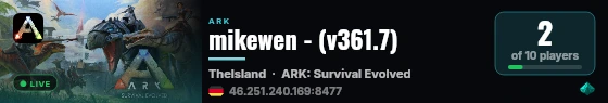 mikewen - (v361.7) live status badge