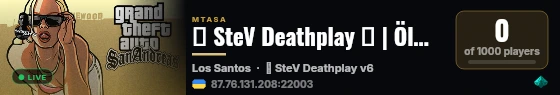 ✦ SteV Deathplay ✦ | Ölmüne Rekabet | Türk Sesli Deathmatch ✦ live status badge