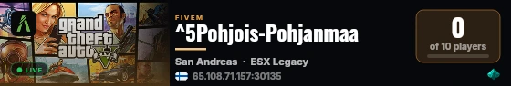 ^5Pohjois-Pohjanmaa live status badge