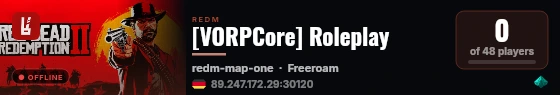 [VORPCore] Roleplay live status badge