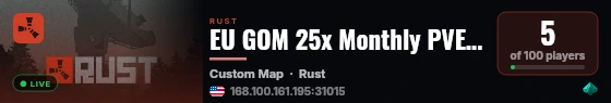 EU GOM 25x Monthly PVE Grumpy Old Man |Kits|Skins|BackPack|Shop live status badge