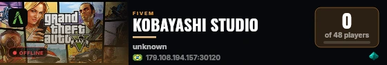KOBAYASHI STUDIO  live status badge
