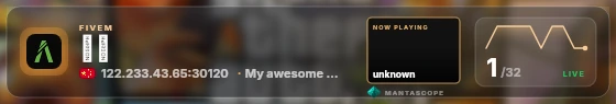 Glass badge preview