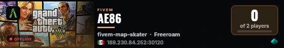AE86 live status badge