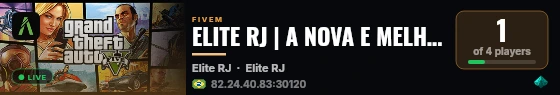 ELITE RJ | A NOVA E MELHOR TEMA RJ live status badge