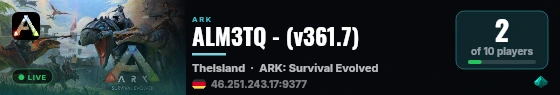 ALM3TQ - (v361.7) live status badge