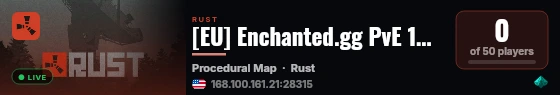 [EU] Enchanted.gg PvE 10x | SkillTree | Zombies | Biweekly live status badge