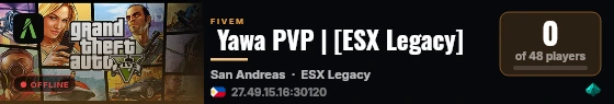  Yawa PVP | [ESX Legacy] live status badge