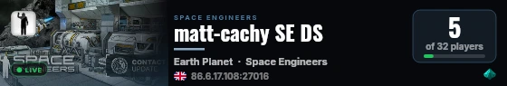 matt-cachy SE DS live status badge
