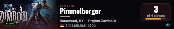 Pimmelberger live status badge