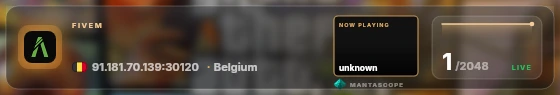 Glass badge preview