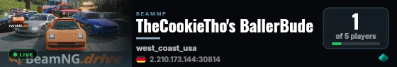 TheCookieTho's BallerBude live status badge