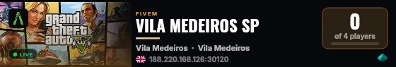 VILA MEDEIROS SP  live status badge