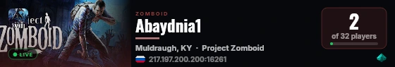 Abaydnia1 live status badge