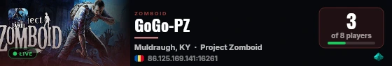GoGo-PZ live status badge