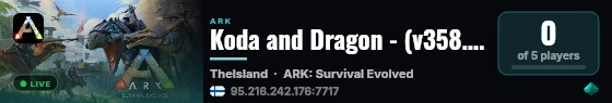 Koda and Dragon - (v358.24) live status badge