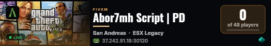 Abor7mh Script | PD live status badge