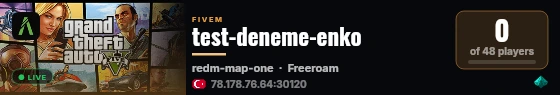 test-deneme-enko live status badge