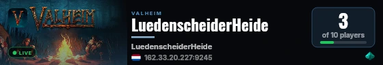 LuedenscheiderHeide live status badge