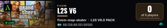 L2S V6 live status badge