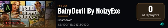 BabyDevil By NoizyExe live status badge