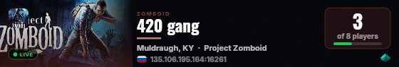 420 gang live status badge
