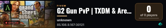 G2 Gun PvP | TXDM & Arena | Ozel Paket live status badge