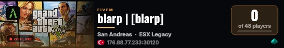 blarp | [blarp] live status badge