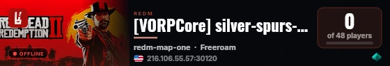 [VORPCore] silver-spurs-test live status badge