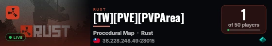 [TW][PVE][PVPArea] live status badge