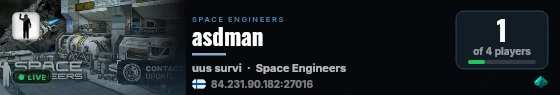 asdman live status badge