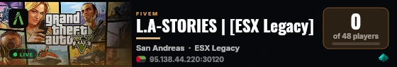 L.A-STORIES | [ESX Legacy] live status badge