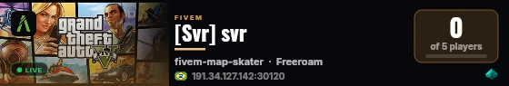 [Svr] svr live status badge