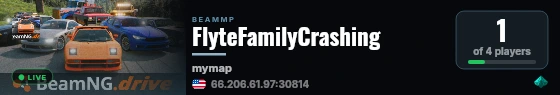 FlyteFamilyCrashing live status badge
