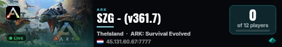 SZG - (v361.7) live status badge