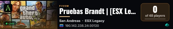 Pruebas Brandt | [ESX Legacy] live status badge