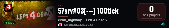 57srv#03[---] 100tick live status badge