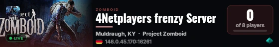 4Netplayers frenzy Server live status badge