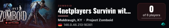 4netplayers Survivin with teh Boyz live status badge