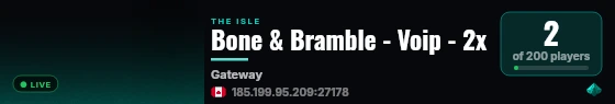 Bone & Bramble - Voip - 2x live status badge
