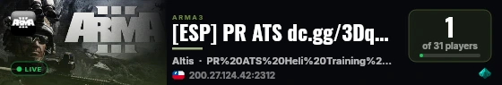 [ESP] PR ATS dc.gg/3Dq42khHdy [PRO-RP] live status badge