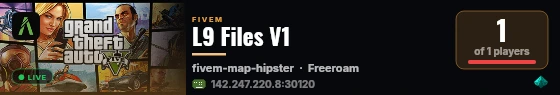 L9 Files V1 live status badge